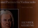 DG(3 lps)(tulips)/BACH SONATAS etc/ HENRYK SZERYNG