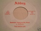 THE PAPER SUN the sweetest thing on my mind US PSYCH 45