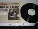 Jethro Tull Thick As Brick 1972 White Label Promo LP