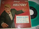 JOHNNY HALLYDAY - 45 T - 4 TITRES - MADE IN ESPANA  -