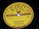 Johnny Cash Sun 258 78 OG Rare Rockabilly There You Go