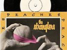 STRANGLERS - PEACHES.. WHITE LABEL..SIGNED..& FREE DISC