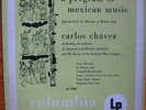 ANDY WARHOL ART COVER / CARLOS CHAVEZ / MEXICAN MUSIC