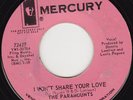 NORTHERN SOUL 45 RPM- THE PARAMOUNTS on MERCURY RECORDS