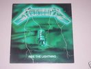 METALLICA RIDE THE LIGHTNING RARE FRENCH GREEN BERNETT