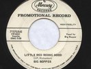 BIG BOPPER DJ 45 LITTLE RED MERCURY 71375 BUDDY HOLLY