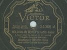 78 - Washboard Rhythm Boys Honey's Hand Victor 24065 E-