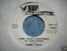 45 RPM RARE R&B Soul KENNY SMITH WLDj Lord What's NMINT