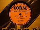 DOC POMUS w/ BILL DOGGETT - Blues for Sale  CORAL 78rpm