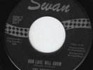 SHOWMEN - OUR LOVE WILL GROWN - SWAN ORIG - FREE P&P