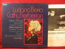 Luciano Berio EPIFANIE / FOLK SONGS etc. Berberian 2 LP