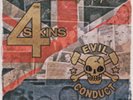 evil conduct , 4 skins oi nabat skinhead cock sparrer