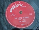 Very Rare Doo Wop 78 The Flairs She Loves To Dance NM-