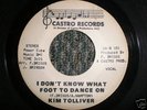 Kim Tolliver I Don't Know What Foot To Dance On; Castro