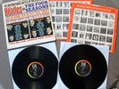 BEATLES vs FOUR SEASONS '64 mono Vee-Jay 2 LP POSTER VJ