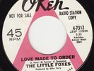 NORTHERN SOUL 45 RPM - LITTLE FOXES on OKEH RECORDS