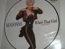 Madonna WHO'S THAT GIRL  picture disc 12