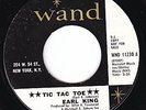 EARL KING Tic Tac Toe RARE deep funk 45 The Meters HEAR