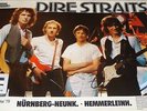 DIRE STRAITS KNOPFLER poster NURNBERG GERMANY 30/05/79