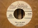 Buddy Thompson - This Is The Night ATCO WLP Listen