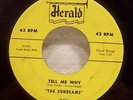 45 Doo-Wop THE SUNBEAMS Tell Me Why 1955 Herald 451