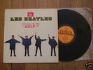 FRENCH LP BEATLES OSX 230 Help ORIGINAL BIEMOdéonOrange
