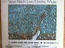 Steve Reich 1st lp Live Electric Music Zukofsky '68 NM-