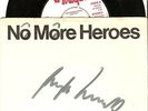 STRANGLERS - NO MORE HEROES...ONE SIDED DEMO...SIGNED