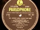 BEATLES LP SGT PEPPER UK 1st press Stereo PCS 7027 Y/B