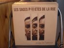 4 LP Sages Poetes de la Rue - Jusqu'à l'amour 1998 EX
