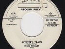 ELVIS - Mystery Train - RCA White Label Promo 45