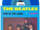 BEATLES - Love Of The Loved 45 - BLUE VINYL PROMO