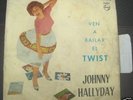 JOHNNY HALLYDAY EP ESPAGNE 432593 disque rouge let bleu