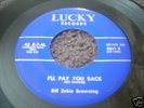 ROCKABILLY 45/ BILL ZEKIE BROWNING 