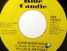 rare Soul Funk 45 WILLIE & ANTHONY sugar BLUE CANDLE