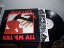 METALLICA Kill 'em all ORIGINAL 83 Pressing + Inner Slv