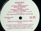 VETERANS ADMINISTRATION CHRISTMAS 1972 LP Charley Pride