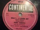 FRANK YANKOVIC-WHAT'S A GONSLOVENIAN 78RPM POLKA RECORD