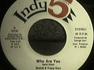 Mahdi & Tracy Kerr Rare Soul Funk 45 Who Are You Indy 5