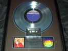 Stevie Wonder Platinum Lp Record Award RIAA 1987 MOTOWN