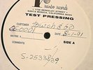PEGBOY 3 Chord Monte NAKED RAYGUN THREE TEST PRESSING