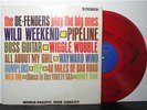 THE DE-FENDERS Play The Big Ones SURF LP Red **LISTEN**