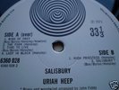 URIAH HEEP SALISBURY 1st UK VERTIGO N\MiNt AuDiO\ ViNyL