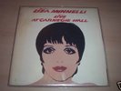 Art Cover Andy Warhol Liza Minnelli Live at Carnegie