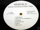 RENTALS 'BLACK SESSION & RARE TRAX' LP PROMO Weezer Oop