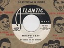RAY CHARLES - What'd I Say - ? CLEAN Promo 45 ? BEAUTY