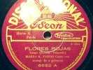 PARDO MARIO Tango Guitar 78rpm Nacional 6682 Flores Roj