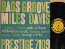 Miles Davis-Bags Groove PRESTIGE S Rollins Monk Milt J