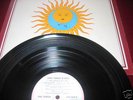 KING CRIMSON-LARKS' TONGUES-RARE ORIG UK PINK RIM LP 