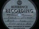 ELVIS  WOODEN HEART/BLUE CHRISTMAS...ORIG.ACETATE
